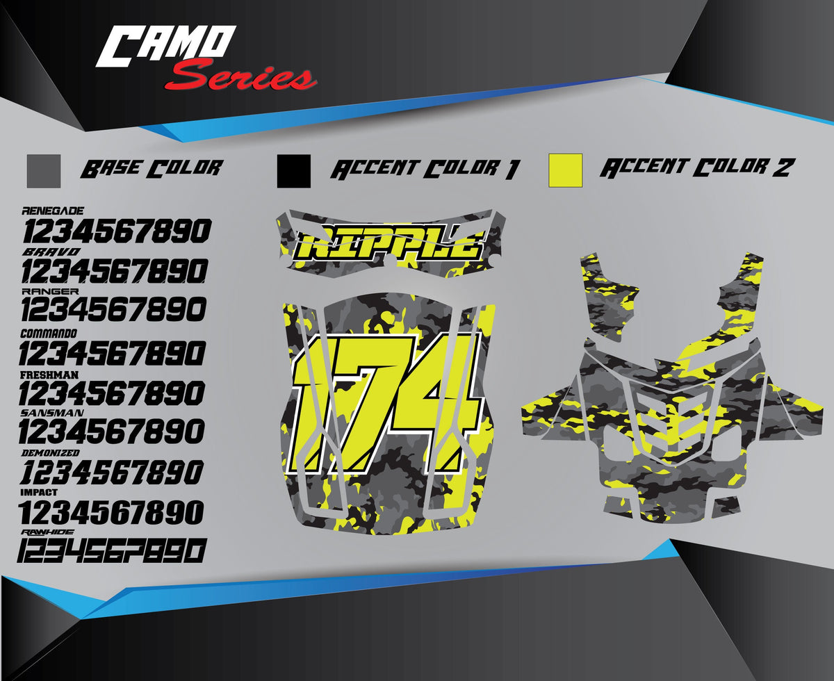 CAMO Chest Protector Graphics